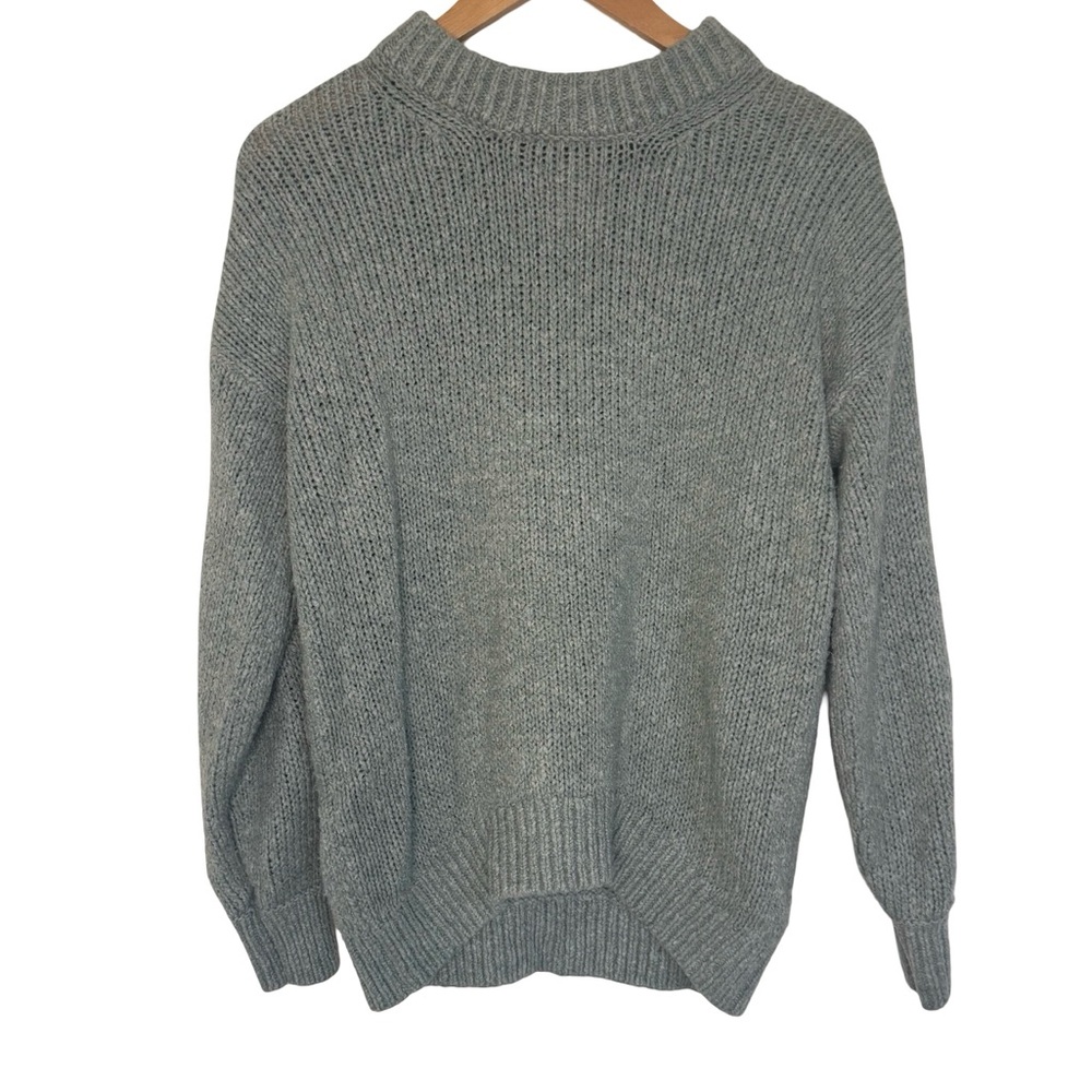 Abercrombie & Fitch Light Blue Knit Sweater Size M - Picture 2 of 7